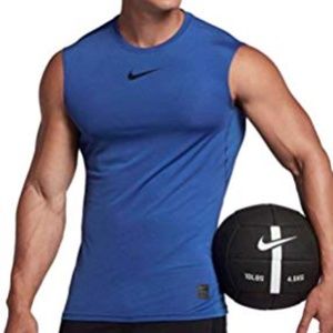 nike pro fitted sleeveless top